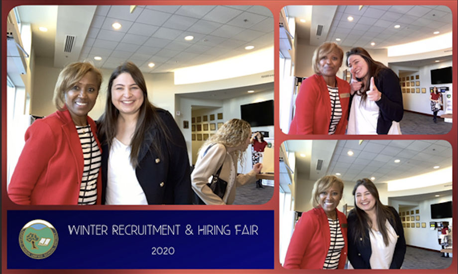 Cheryl Countee in the 2020 winter recruitment hiring fair