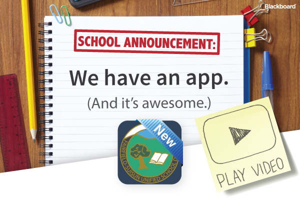 We have an app