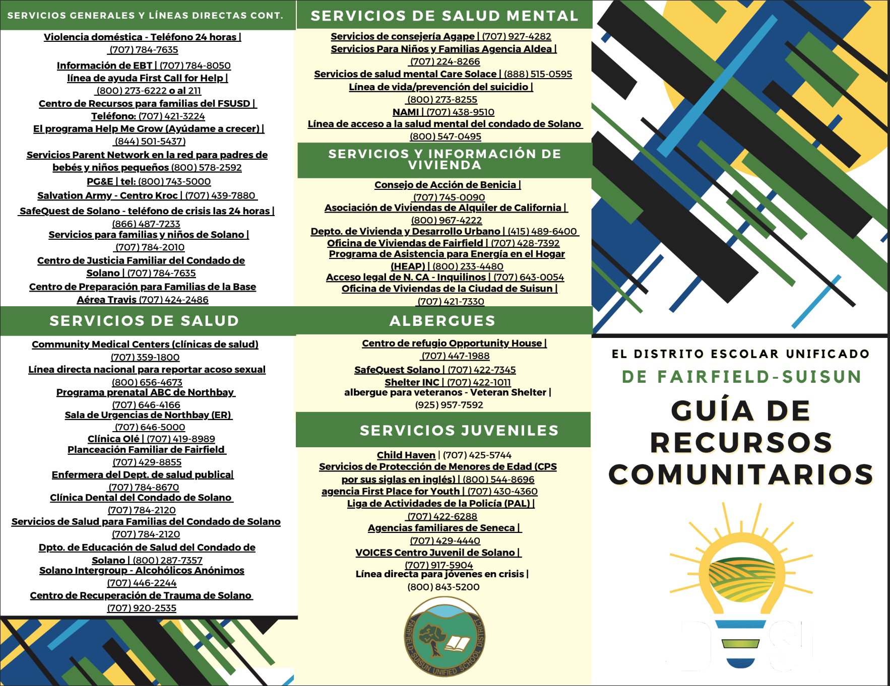 FRC Resources | Fairfield-Suisun Unified School District