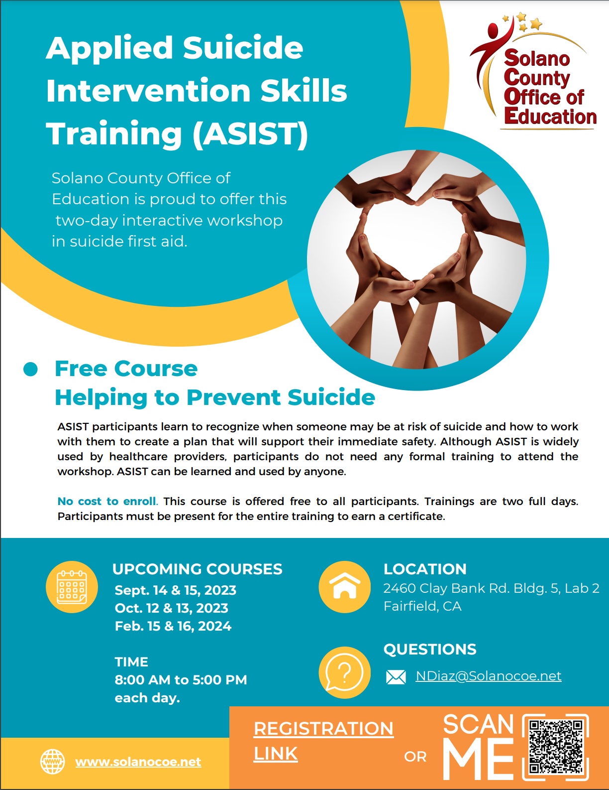 APPLIED SUICIDE INTERVENTION SKILLS TRAINING (ASIST)