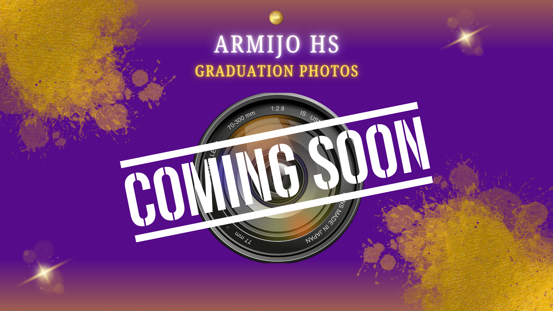 ARMIJO HS GRADUATION PHOTOS COMING SOON