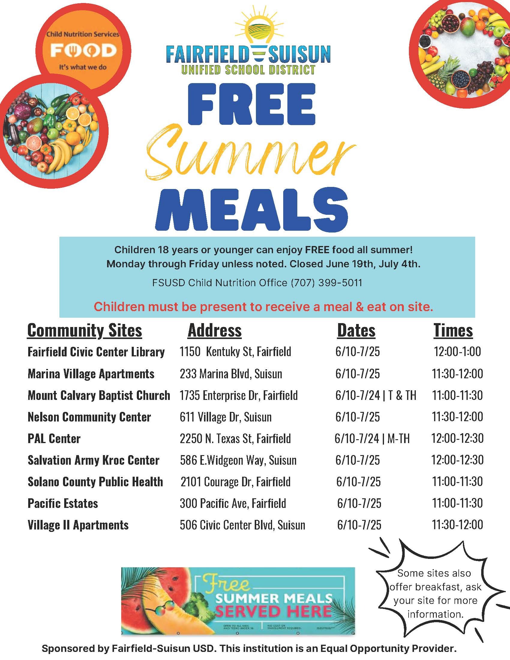 Summer Flyer