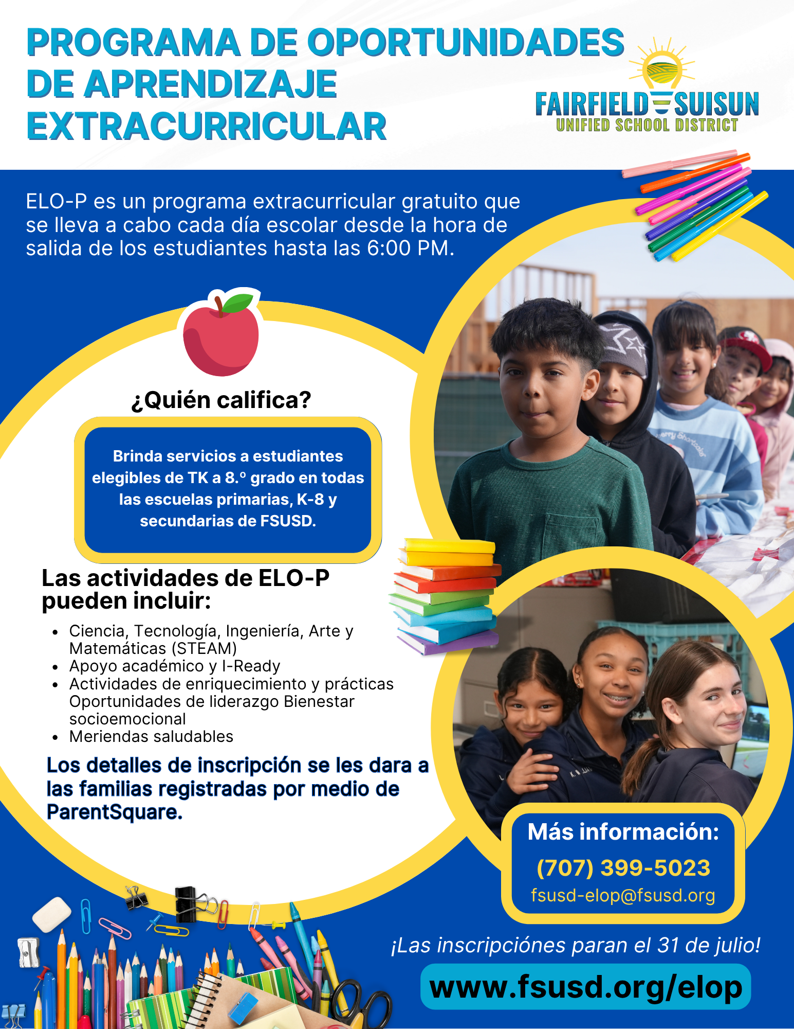 ELO-P informational flyer (SPANISH)