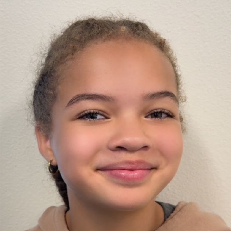 Aubriella Perry - Student of the Month at Dan O Root II Elementary for November 2025