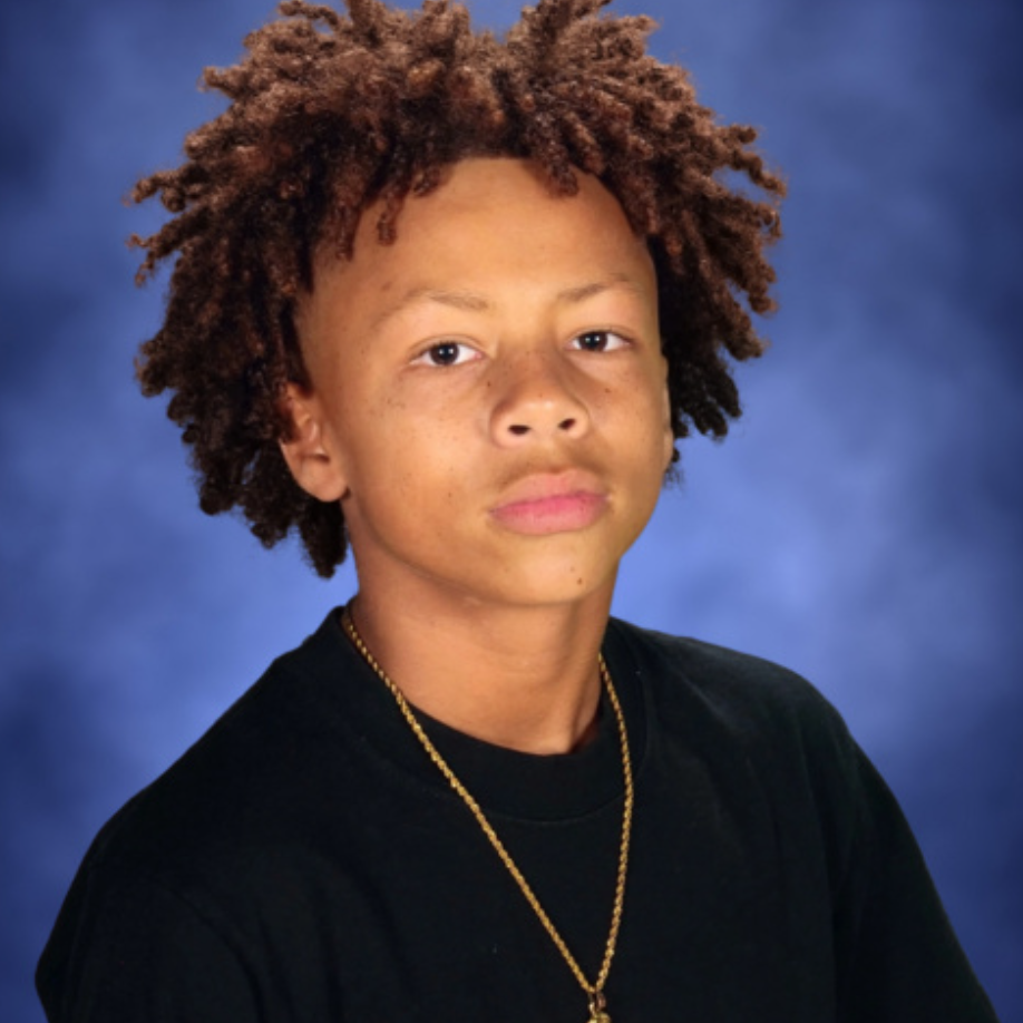Student of the Month Ameir Scott for DAvid A Weir Preparatory Academy for the month of November 2025