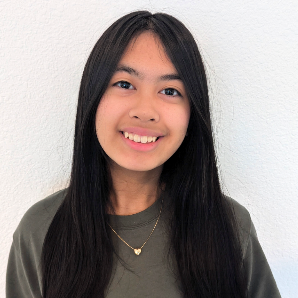 Student of the Month Gwendolyn Sabio with Virtual Academy for November 2025