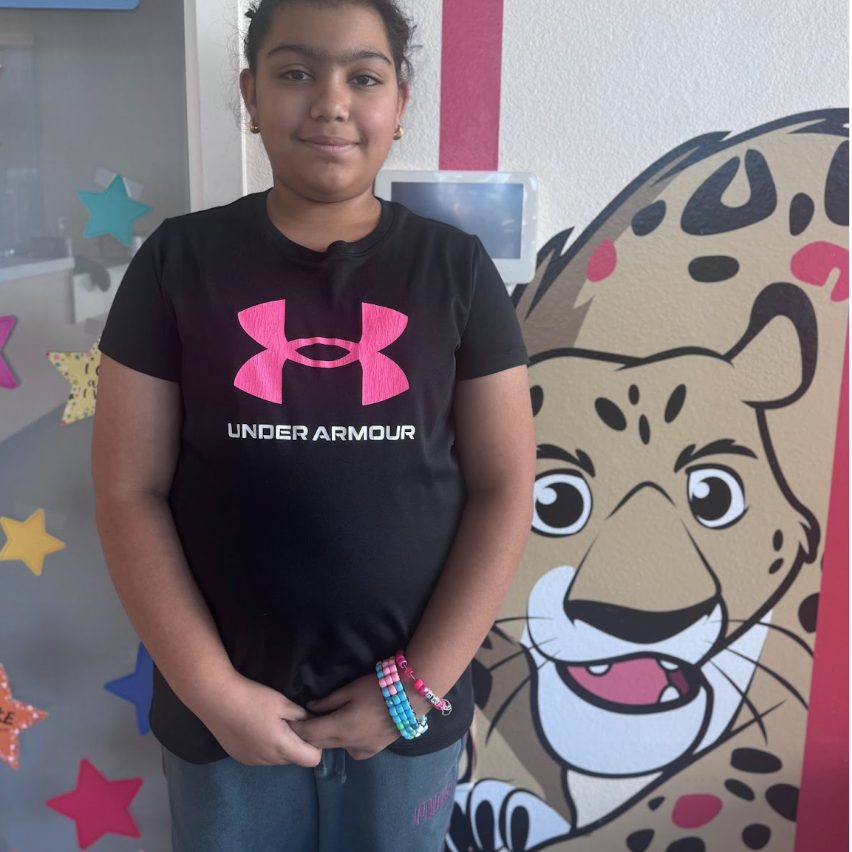 Student of the Month at KI Jones for January 2026