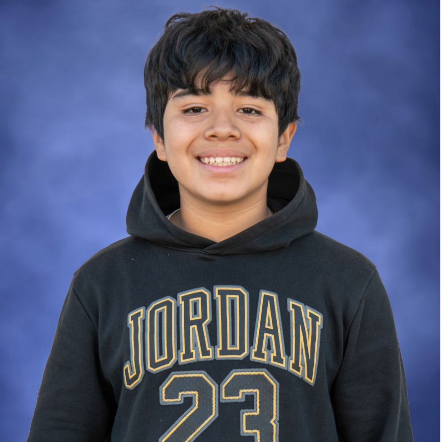Student of the month from Fairview Elementary School - Anthony Cantera - February 2026