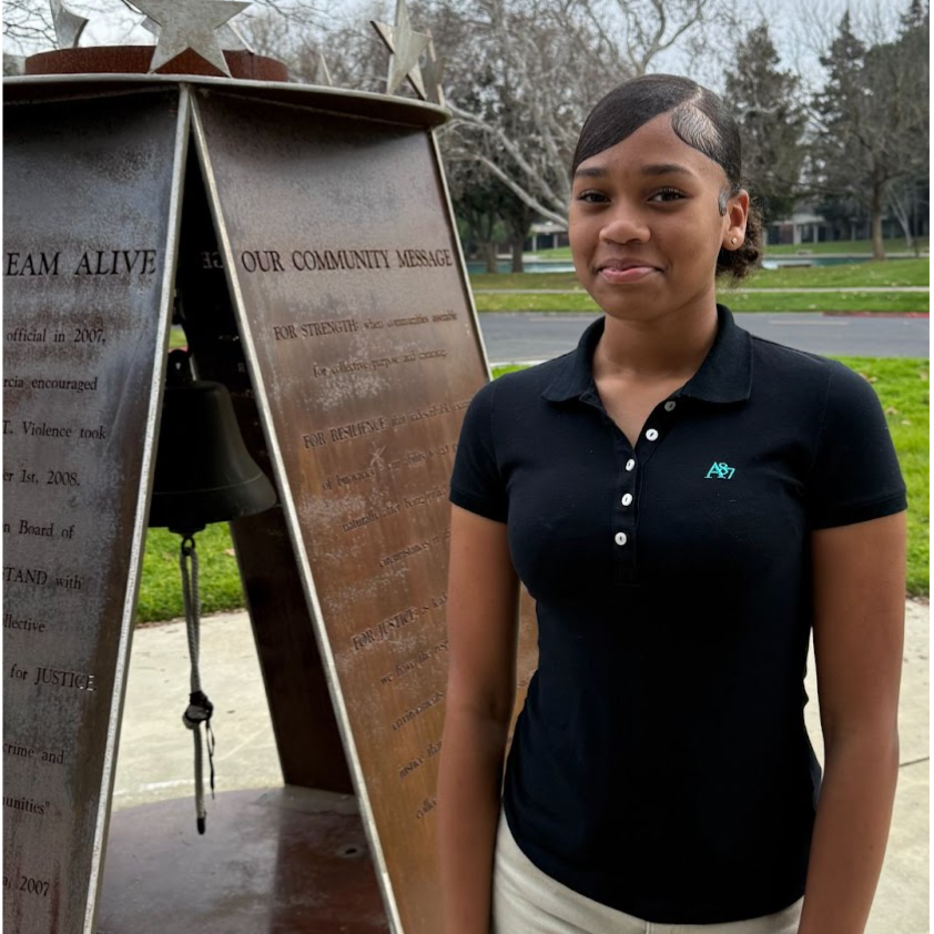 Student of the month from Matt Garcia College & Career Academy - Georgia-Marie Teat- February 2026