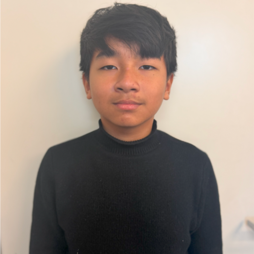 Student of the Month Samuel Jin from Tolenas Elementary School February 2026