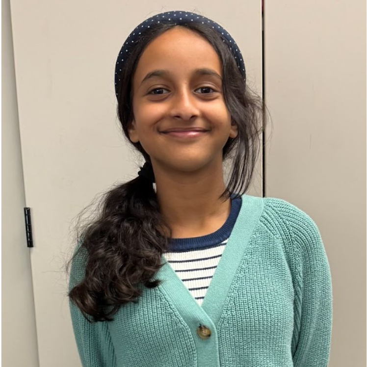 Rolling Hills student of the month for March 2026 -Layan Alashwal