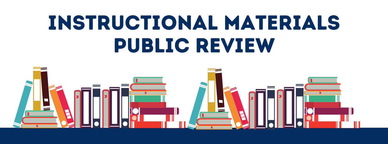 Instructional Materials Public Review