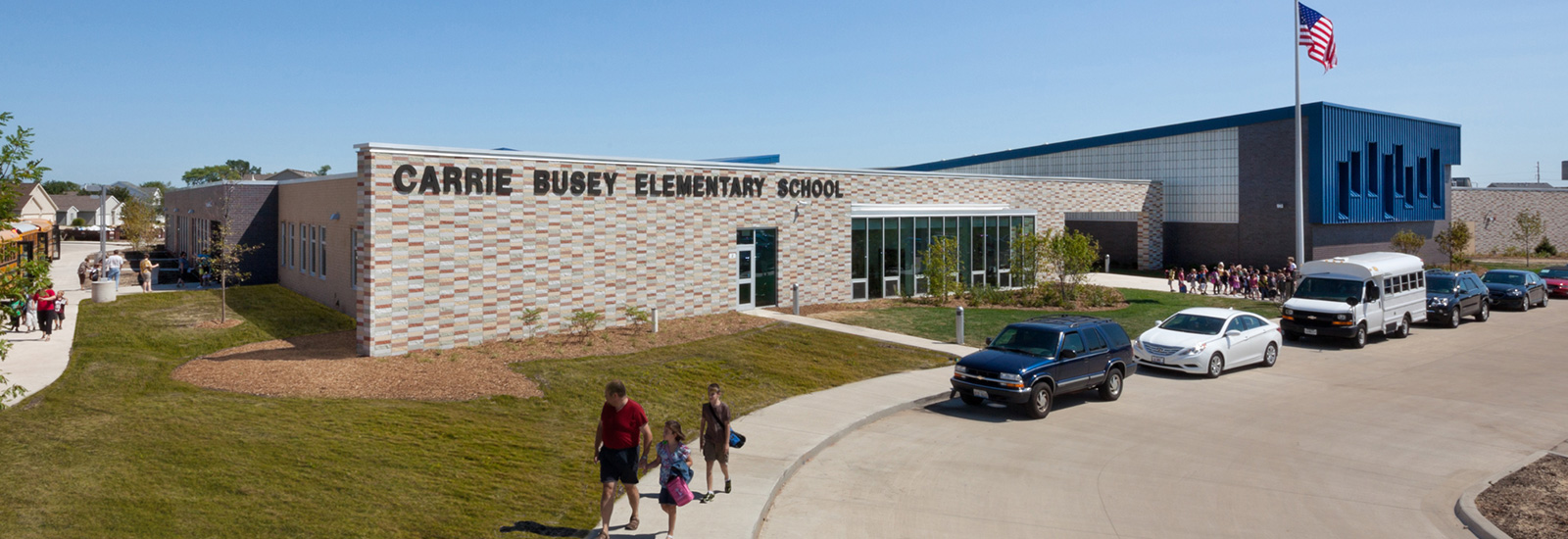 carrie busey school building