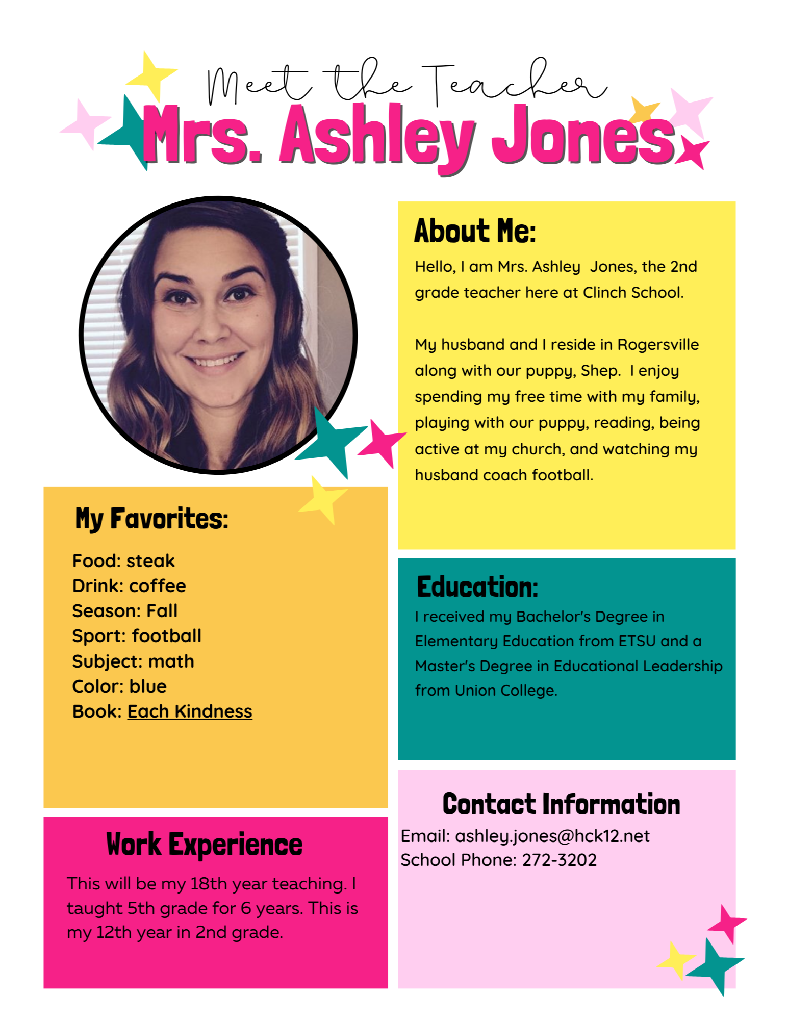 Mrs. Ashley Jones