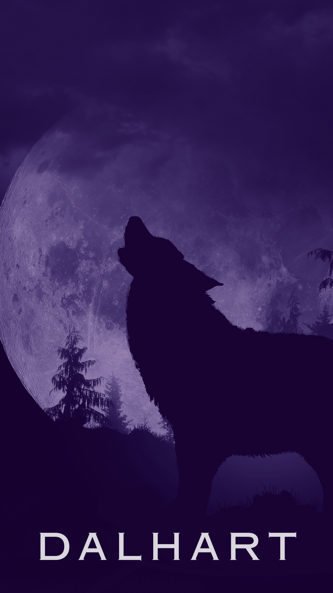 Phone Wallpaper Wolf Howl