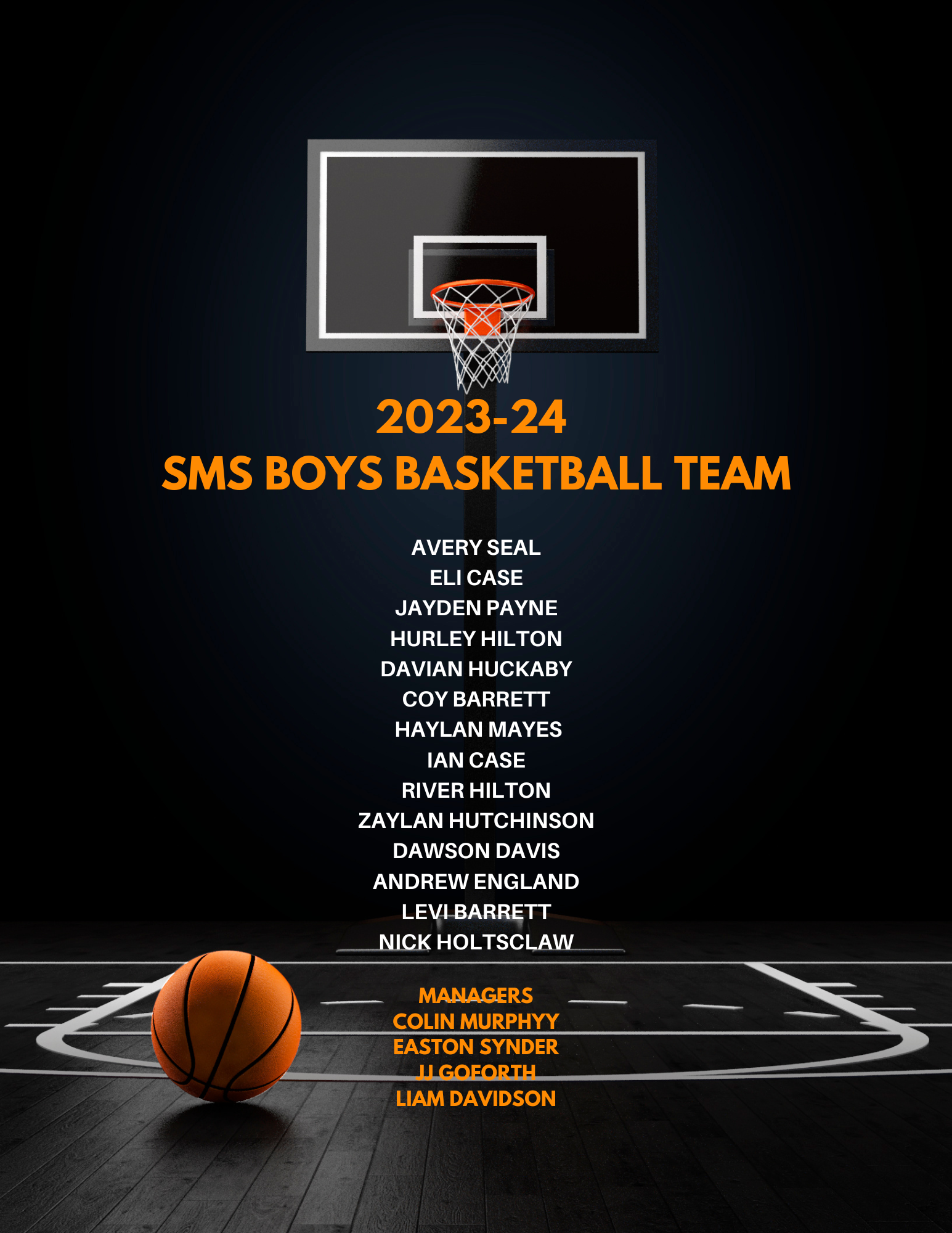 Boys Basketball Surgoinsville Middle School