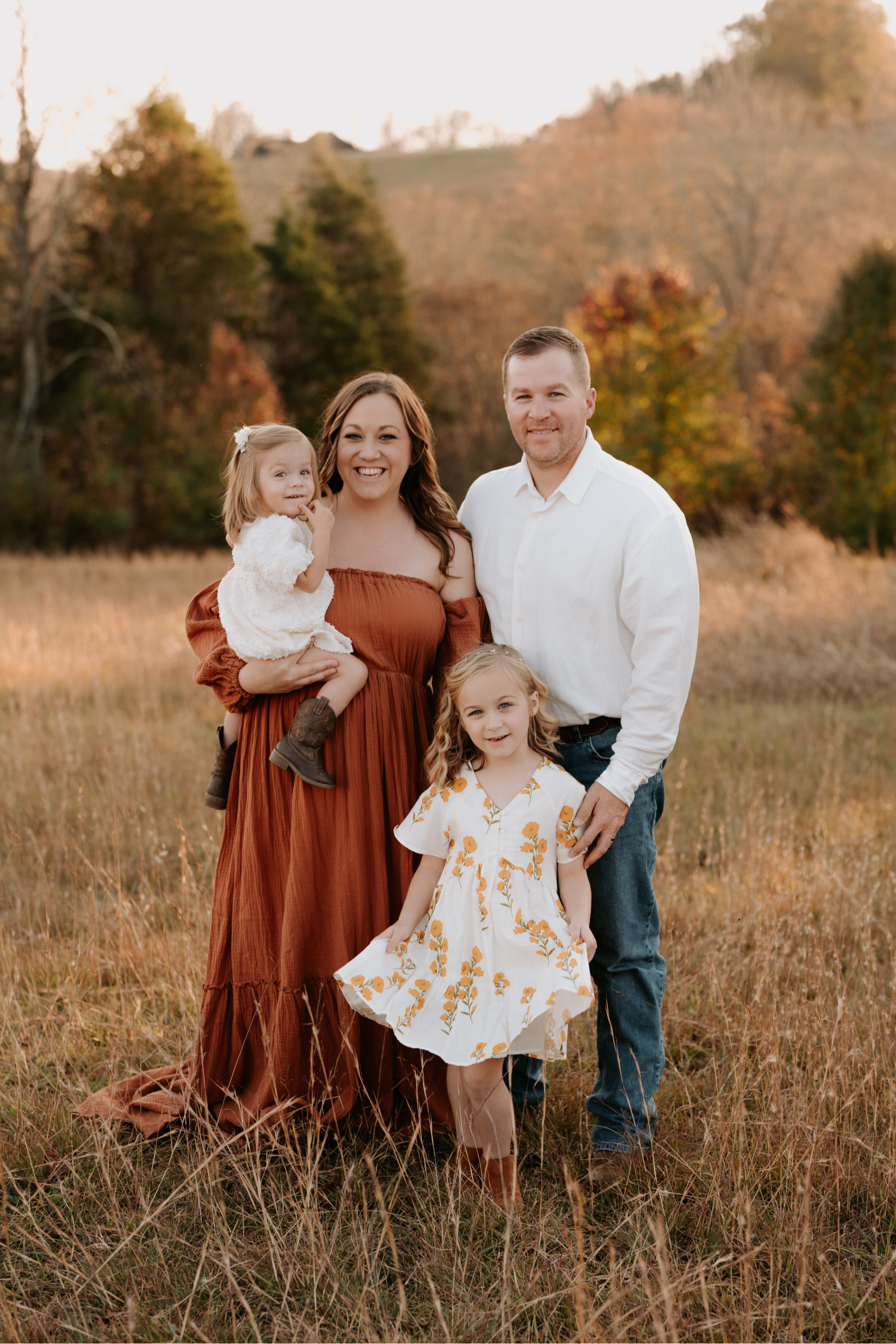Kaylen Wood and family