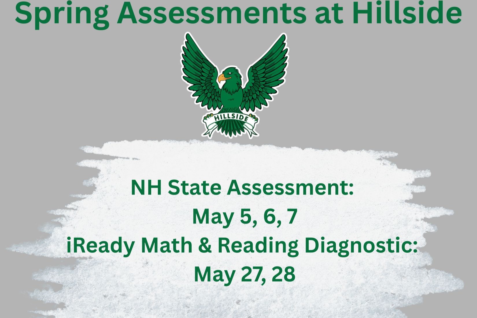 spring testing dates