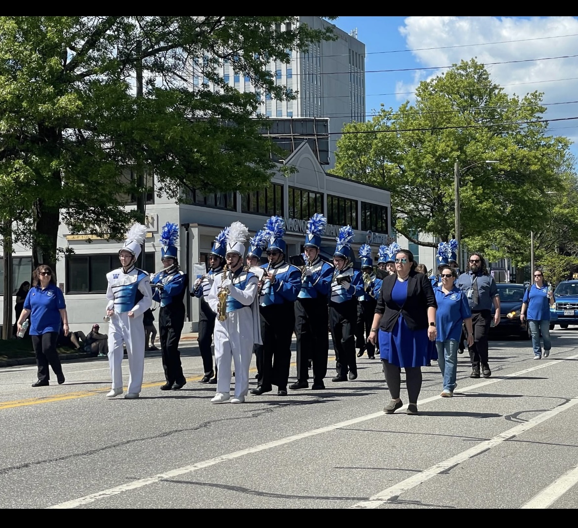 West Band at Memorial Day Parade 2025