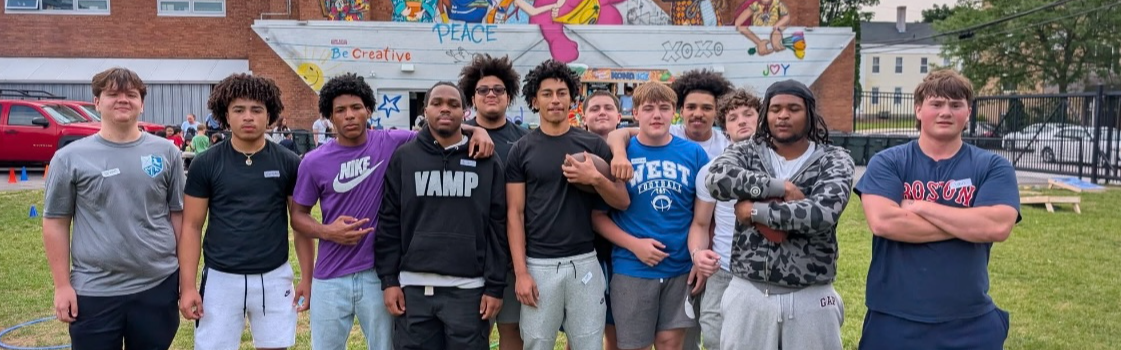 Football Team at Manchester Boys &amp; Girls Club