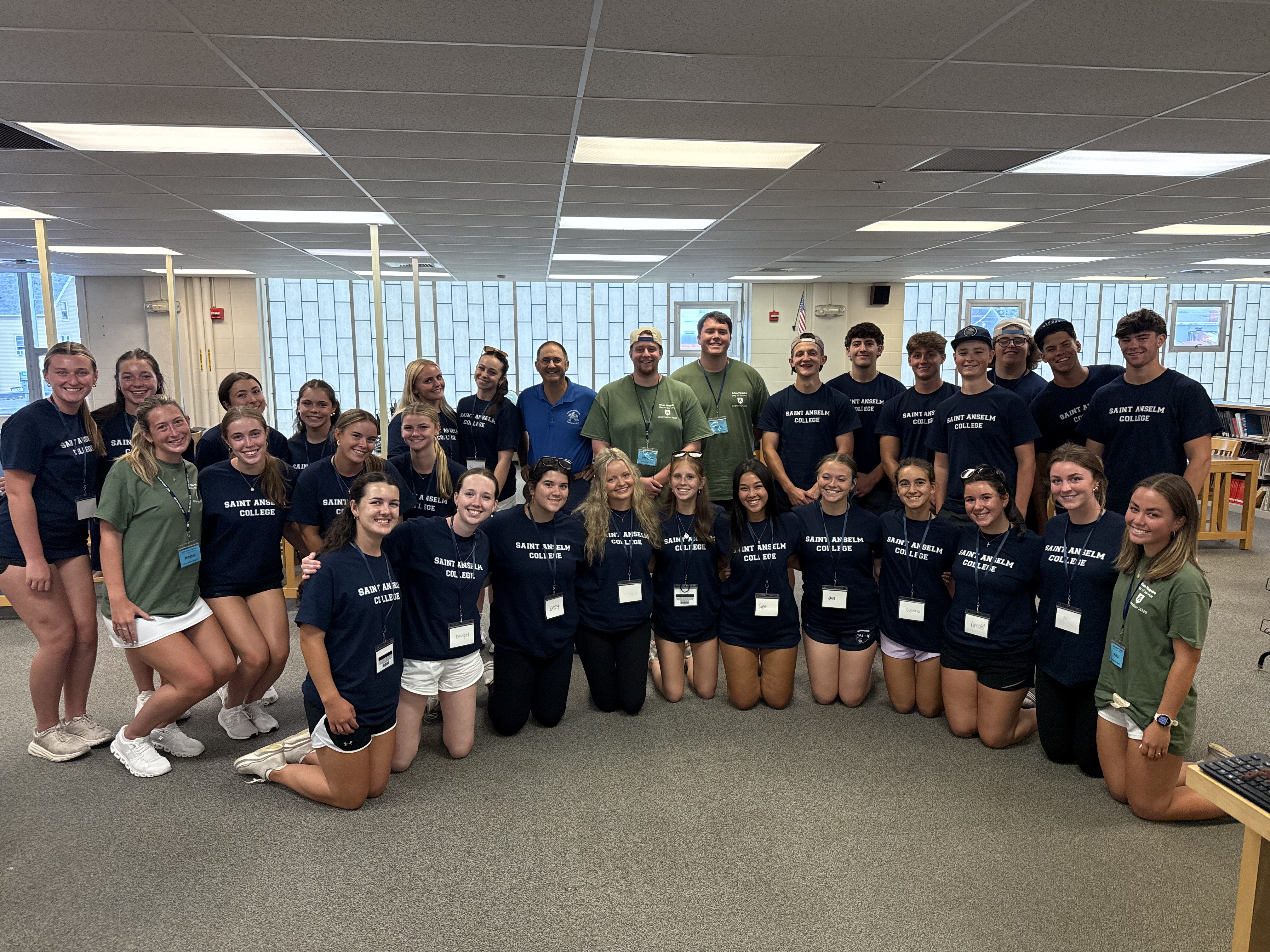 Thank You St. Anselm College Students for Your Service Day to West!