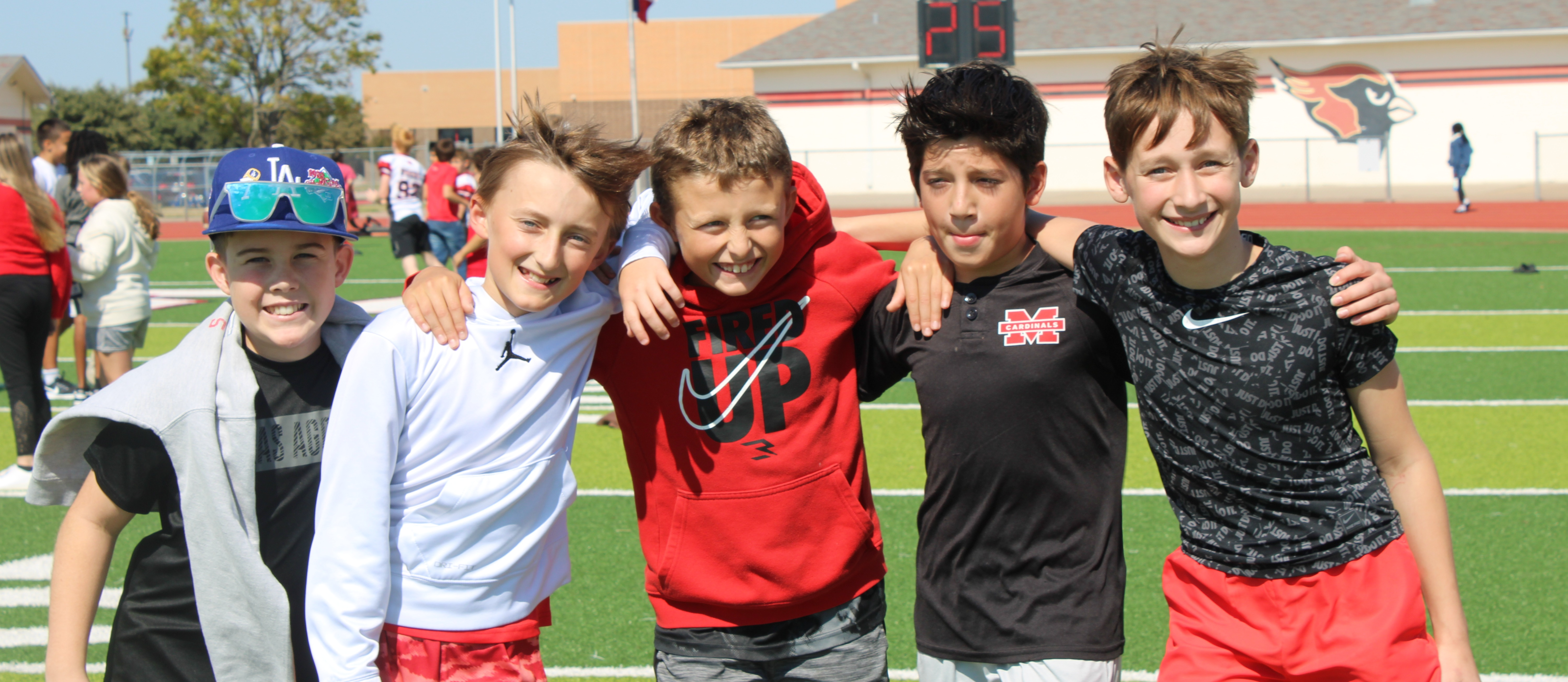 Group of Sixth Grade Boys