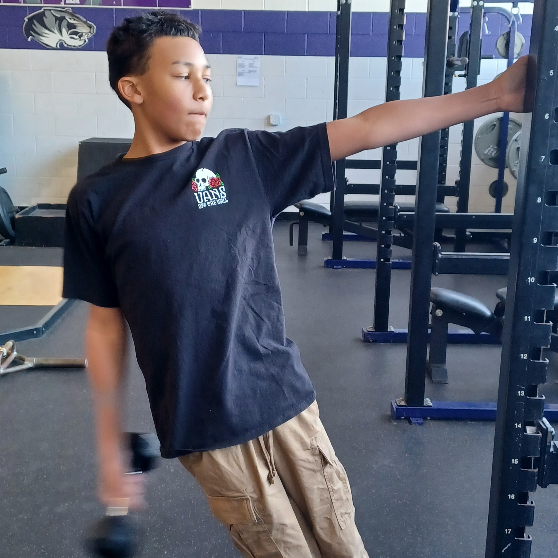 Jr. High Students Healthy and Fit Elective Class