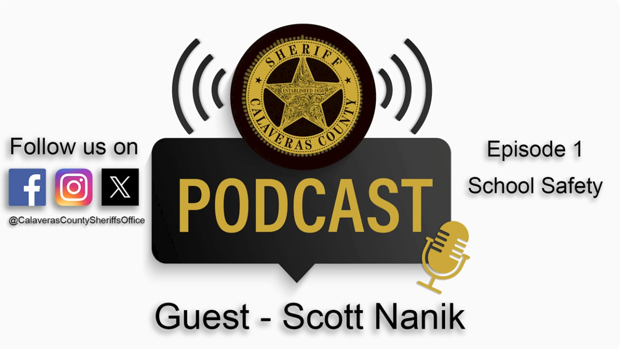 Calaveras Sheriff's Office podcast