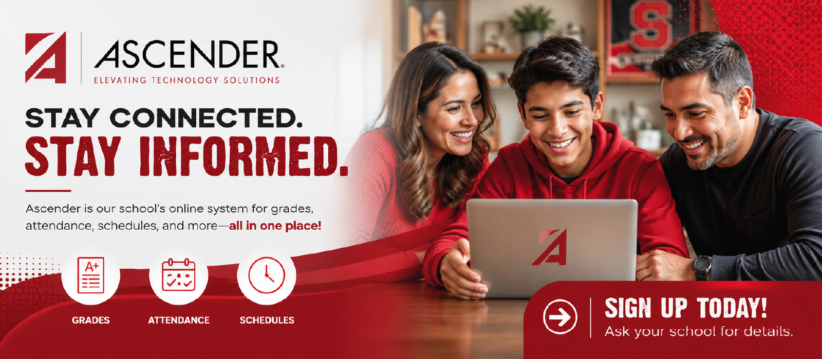 Parent Portal - Login or Sign up Today