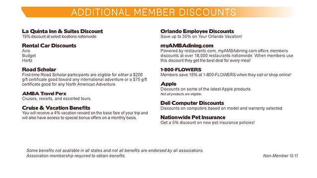 Additional Member Discounts