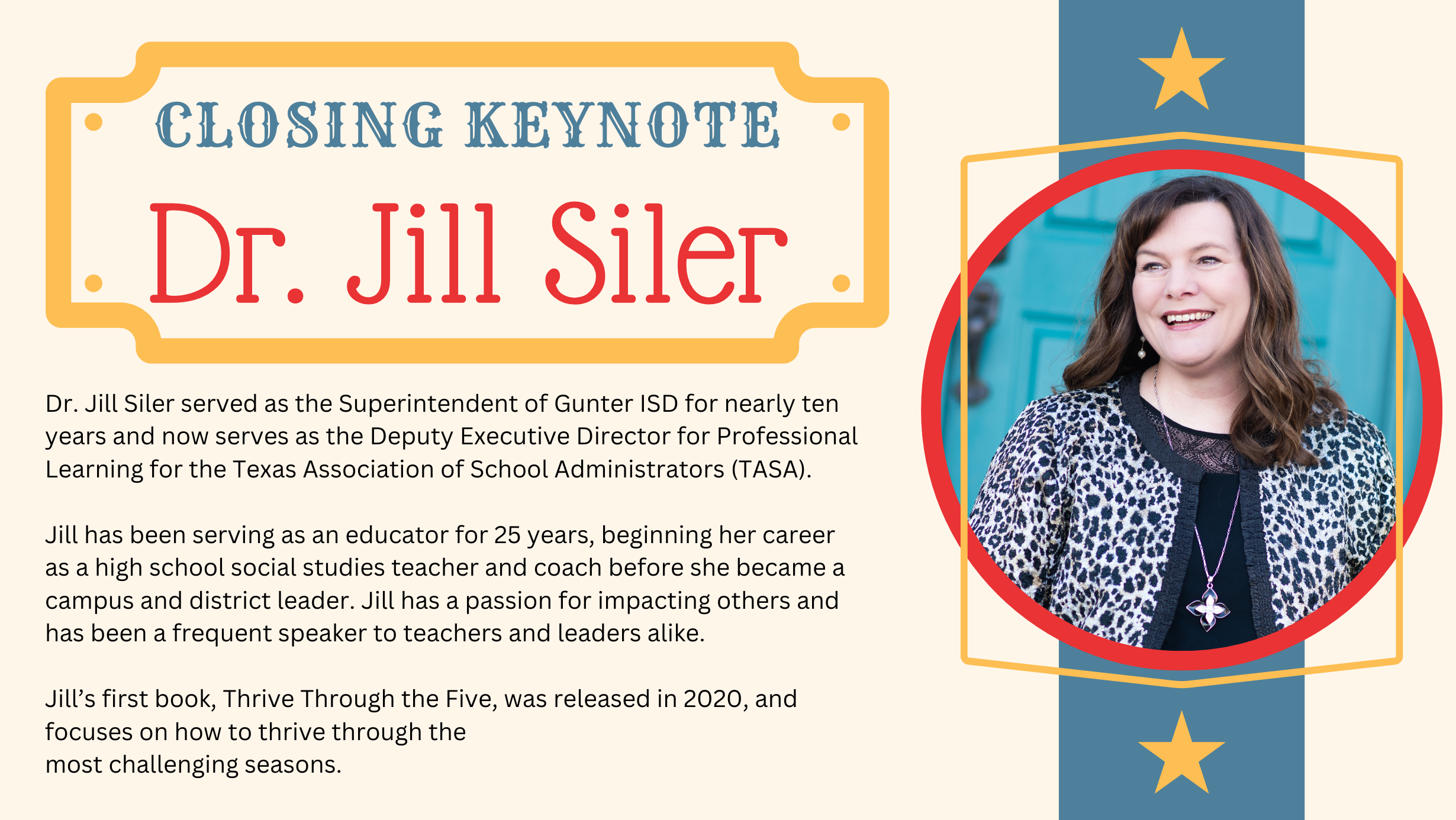 Closing Keynote - Dr. Jill Siler