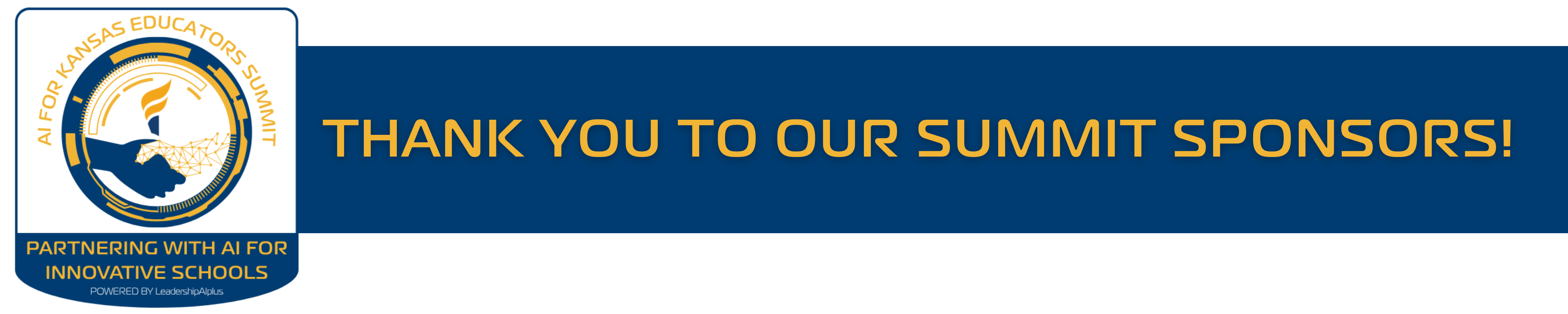 Thank you to our summit sponsors!