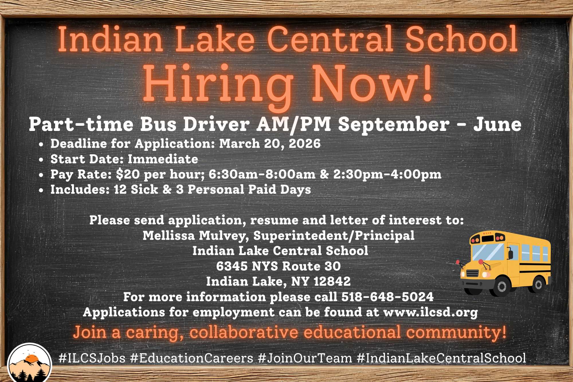 Part-Time Bus Driver