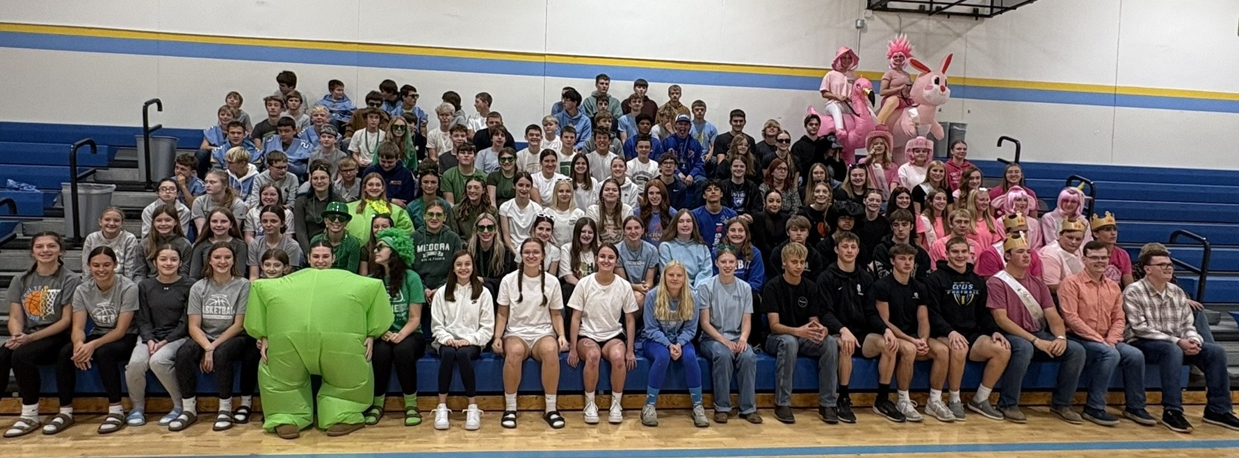 students smiling