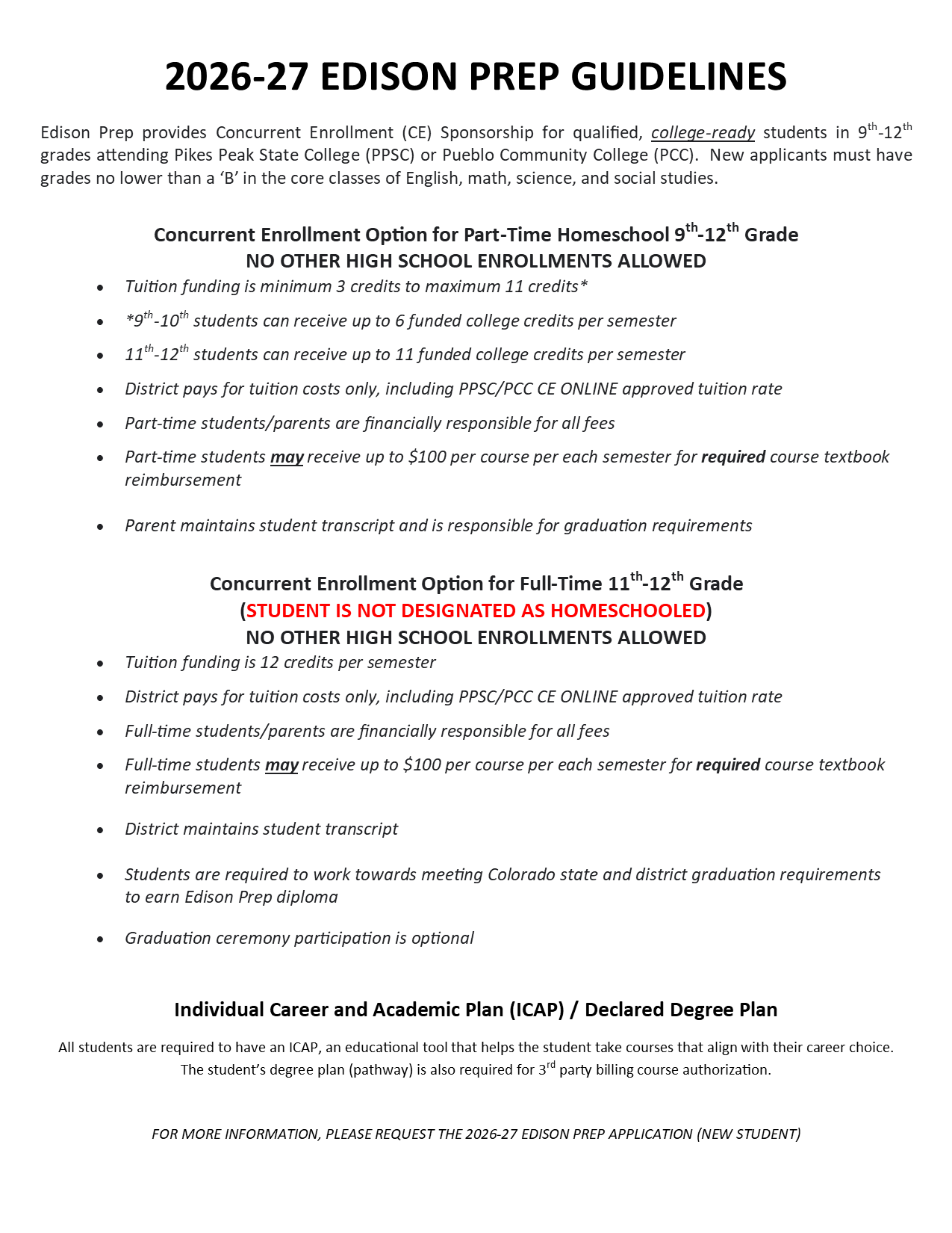 26-27 Edison Prep Guidelines