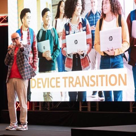 Rob Dickson discusses device transition