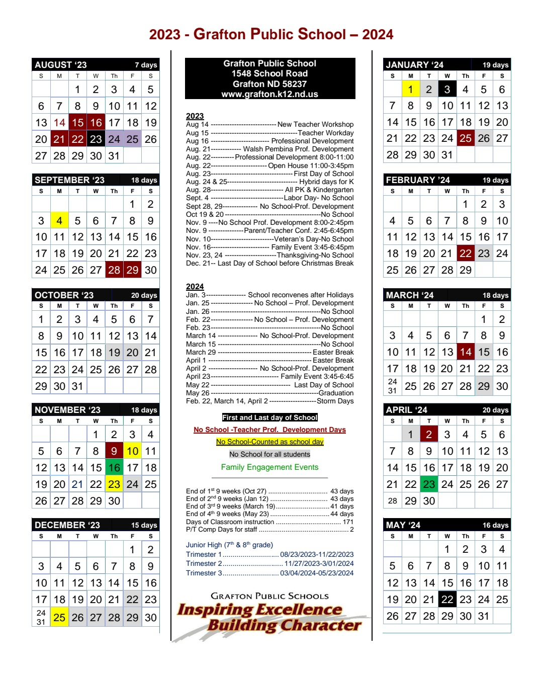 Calendars 