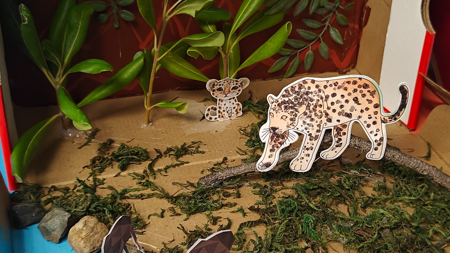 Jaguar diorama