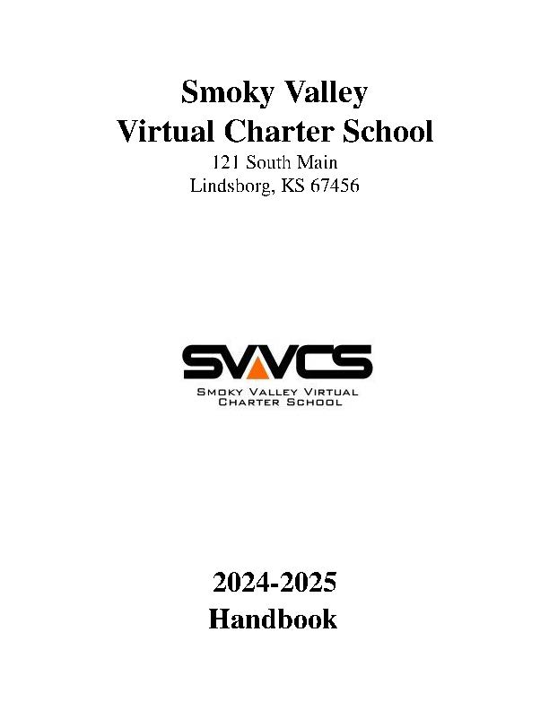 SVVCS Handbook pages