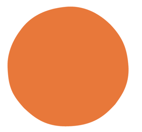 Orange circle