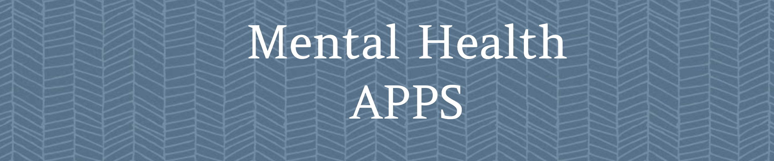 Mental Health Apps