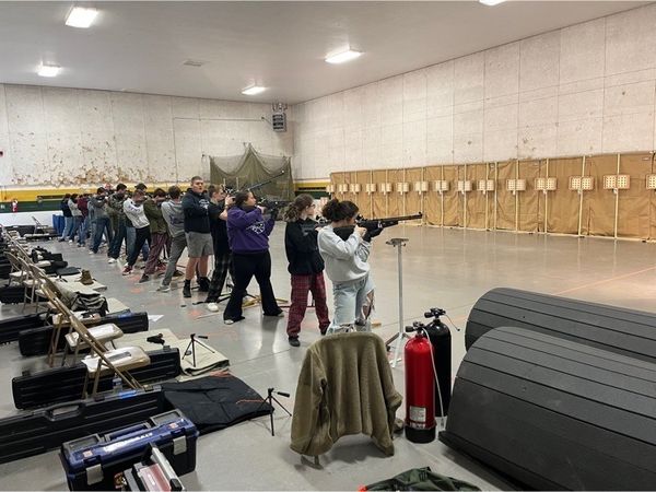 JROTC cadets competed in state air rifle match