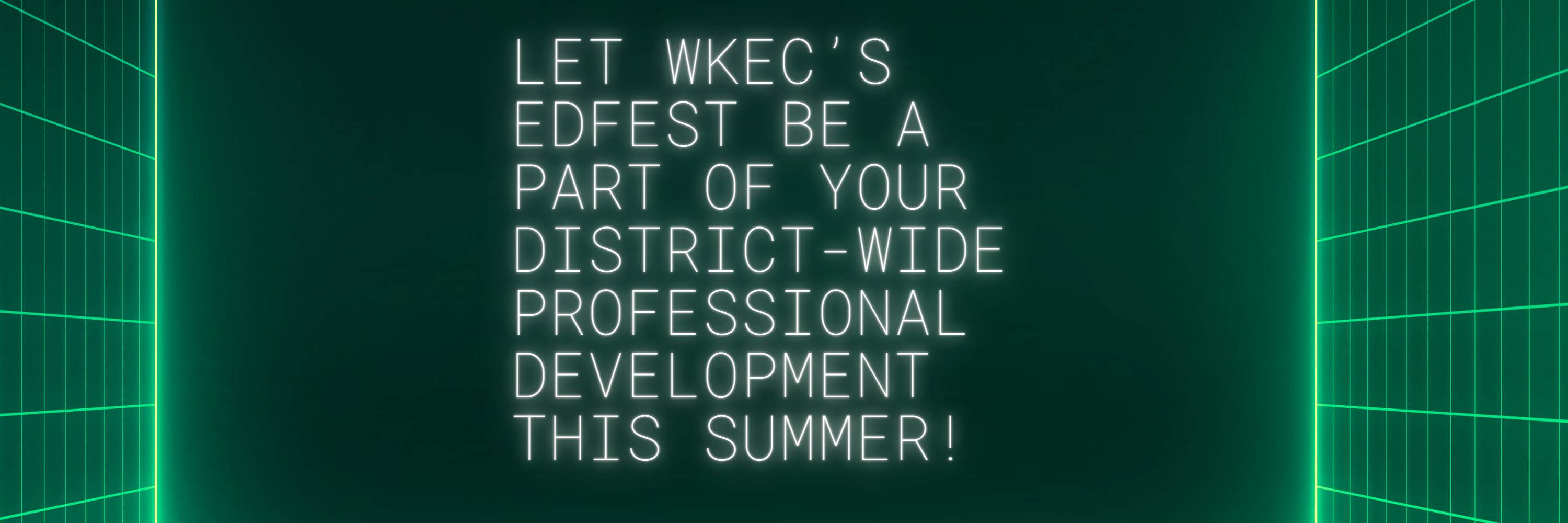 let edfest be apart of your summer pd