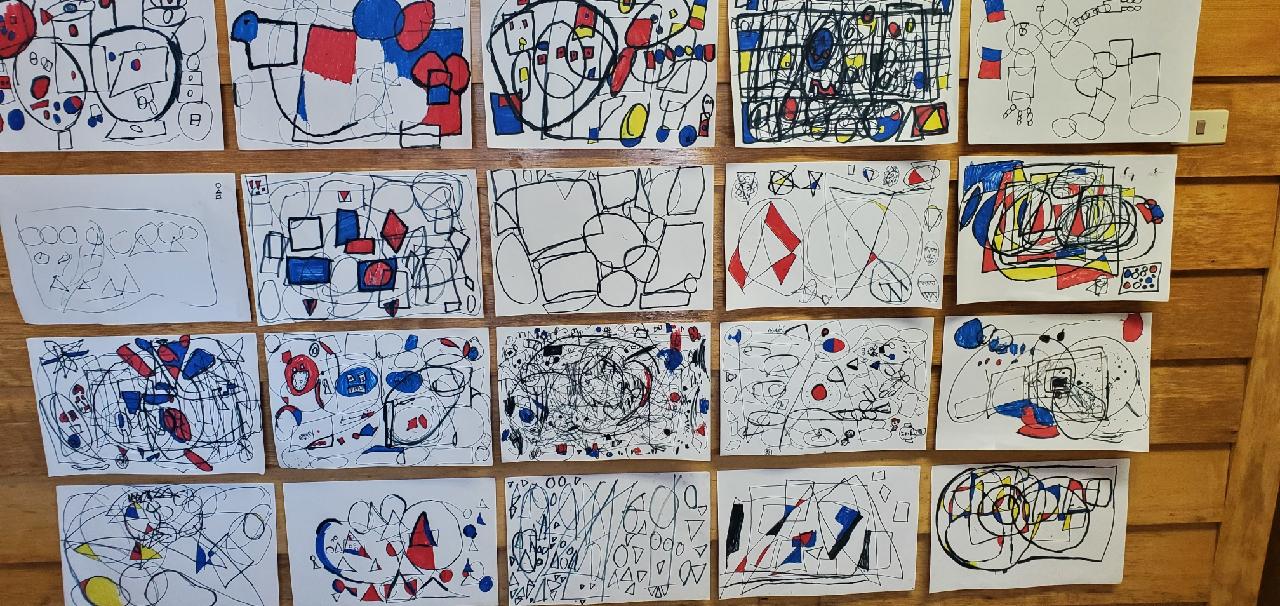 Mondrian Inspired Art Elementary