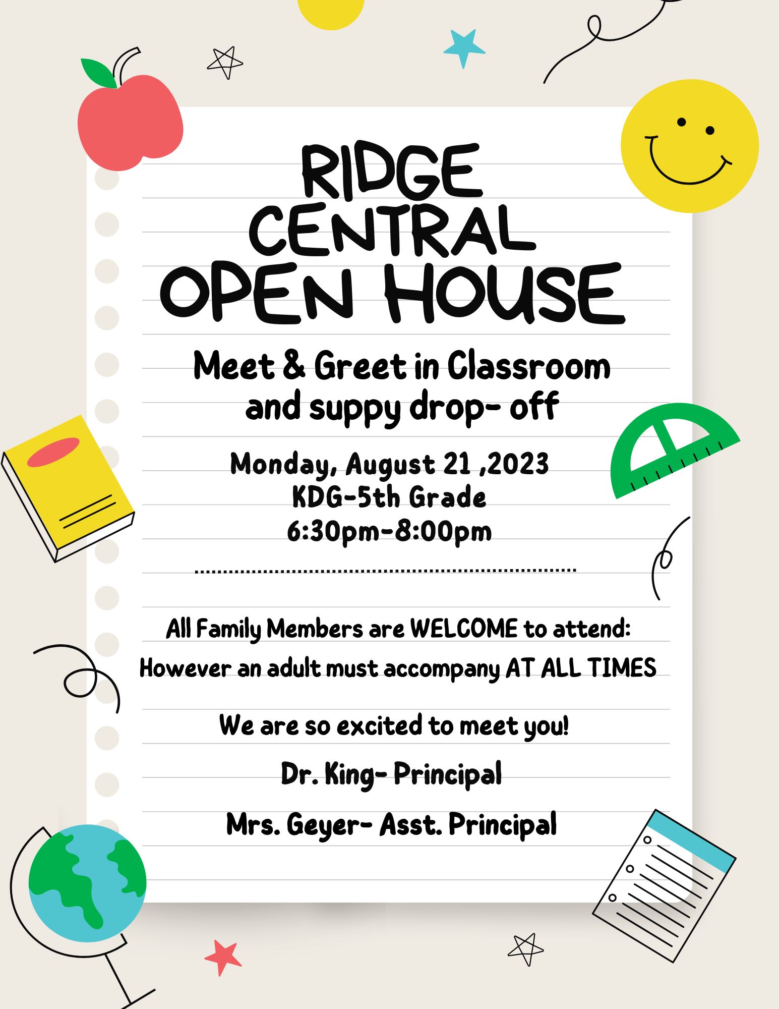 23-24 Open House Flyer