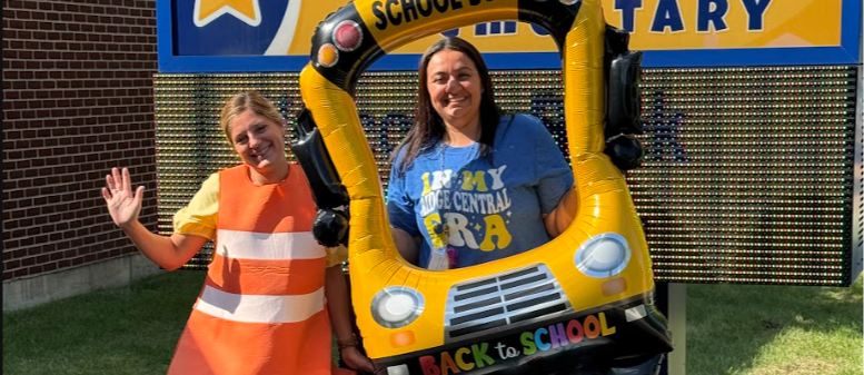 Back to school custom the with the principle and the assistant principle 