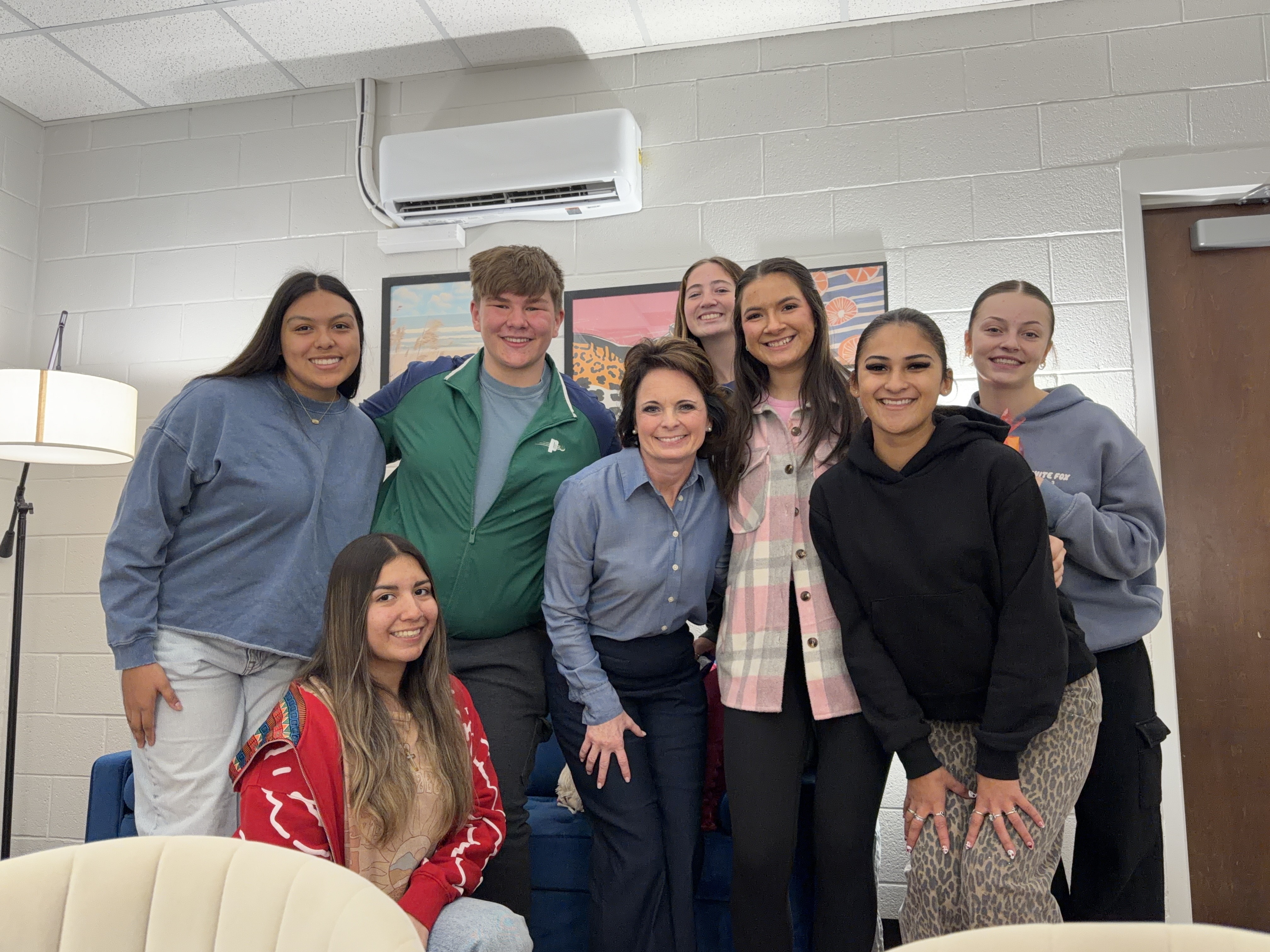25-26 Student Council with Mrs Paty