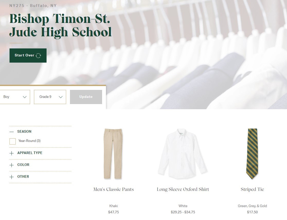 Bishop Timon - School Uniform Flynn O'Hara