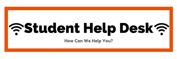 Student Help Desk - How Can We Help You?