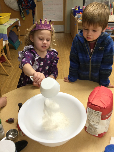 child baking